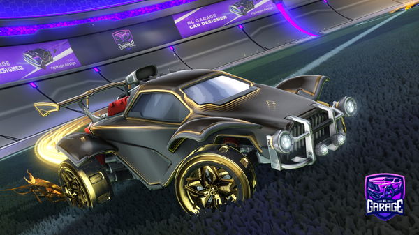 A Rocket League car design from zak_3770