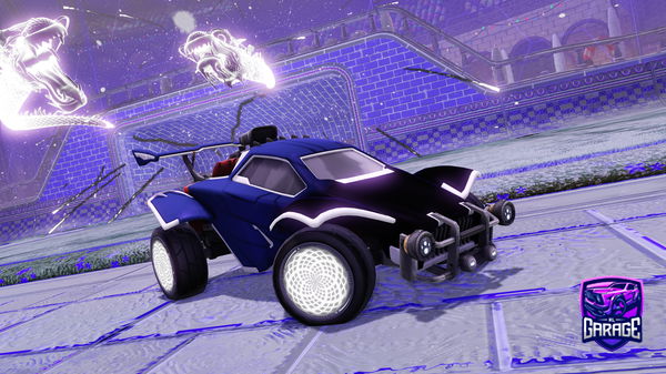 A Rocket League car design from hudscn