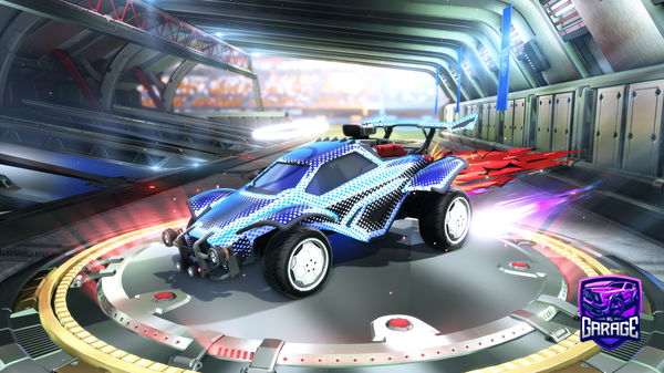 A Rocket League car design from TOXIC6