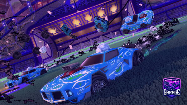 A Rocket League car design from AeonWolfXC