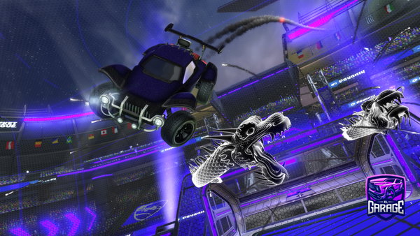 A Rocket League car design from MegaMystery3xD