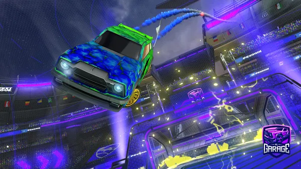 A Rocket League car design from JBdabest