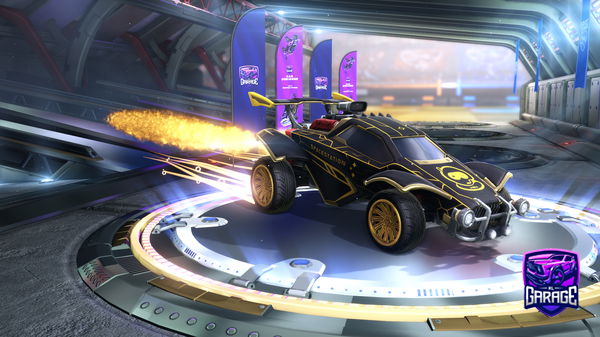 A Rocket League car design from Hanna_Madain