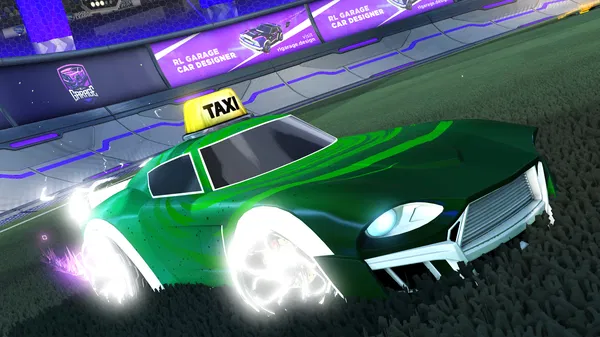 A Rocket League car design from leoshredz