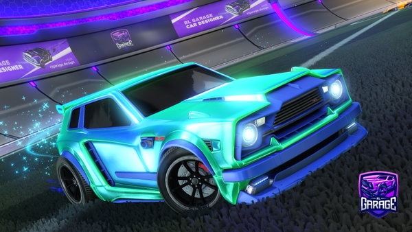 A Rocket League car design from Hendos2855