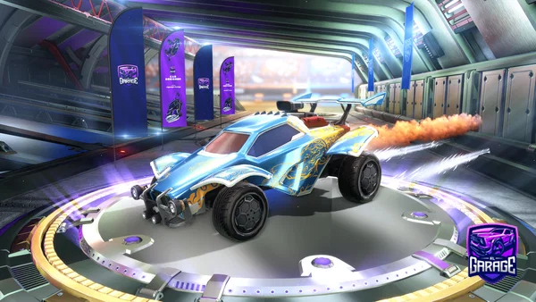 A Rocket League car design from flakie1110