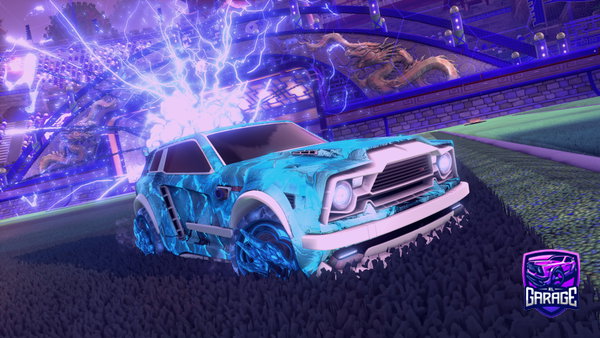 A Rocket League car design from Shining_Nico