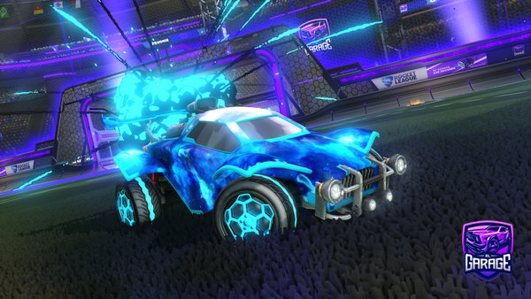 A Rocket League car design from SirTechno
