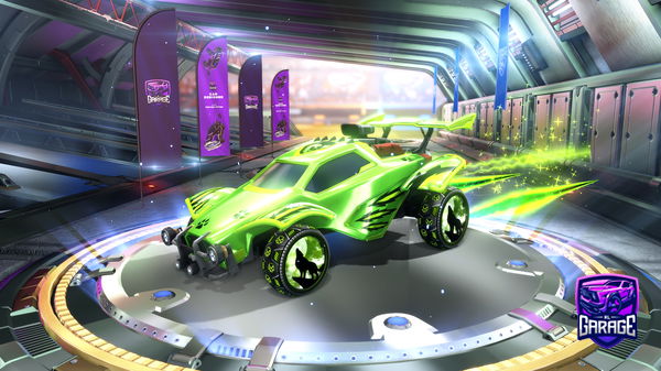 A Rocket League car design from XxChadsterxX