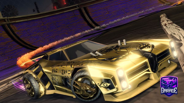 A Rocket League car design from Nhazull