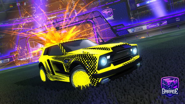 A Rocket League car design from JAY12308