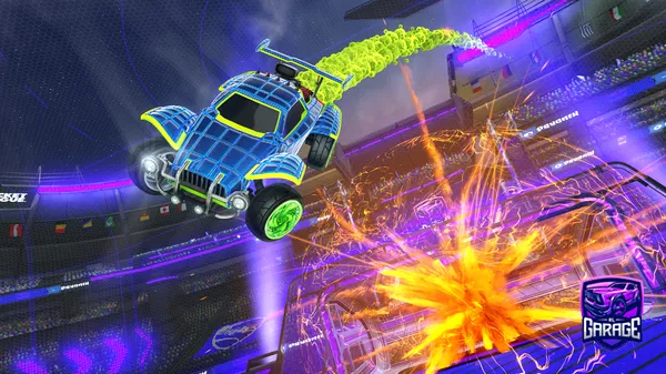 A Rocket League car design from IH8Bys