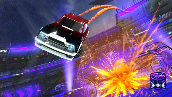 A Rocket League car design from Rick021