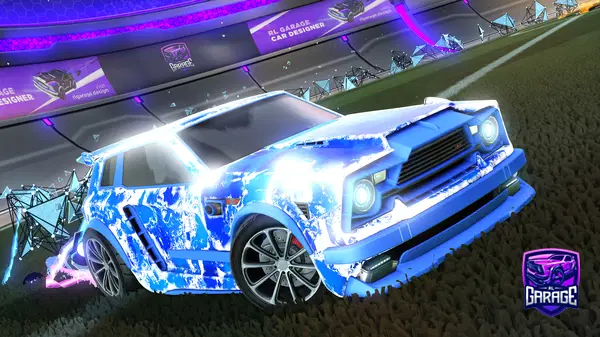 A Rocket League car design from n1t3wng