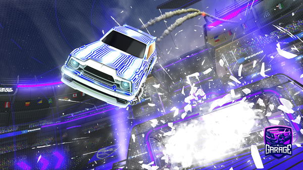 A Rocket League car design from RLGarage