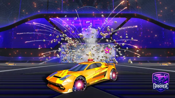 A Rocket League car design from Aswe459