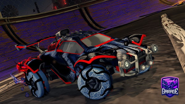 A Rocket League car design from T-Crafter