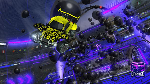 A Rocket League car design from Piggywigly