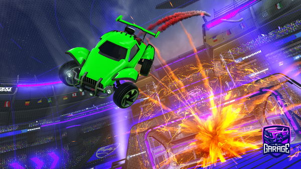 A Rocket League car design from kimyyk