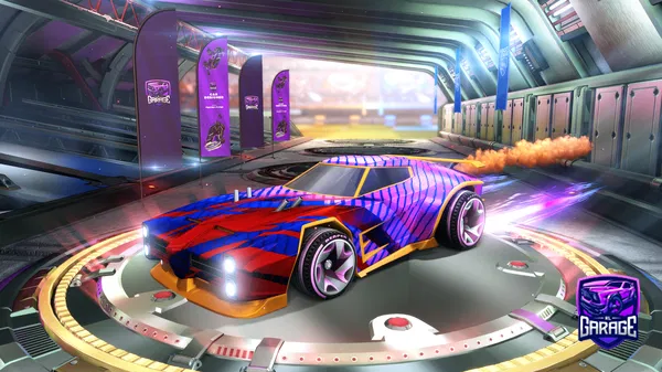 A Rocket League car design from SELDERA