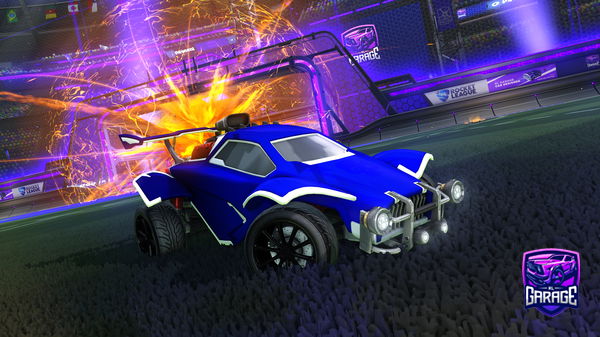 A Rocket League car design from EzPzLmnSqezi