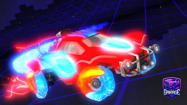 A Rocket League car design from DuckysIdk