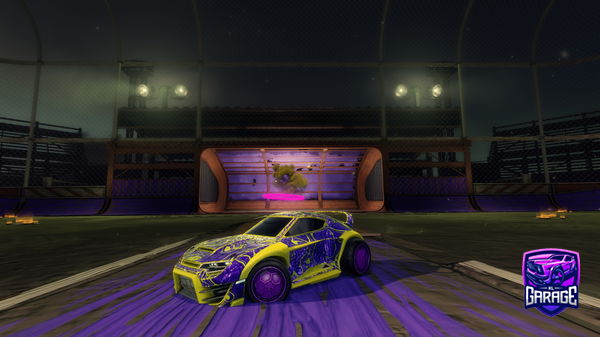 A Rocket League car design from Rogo195