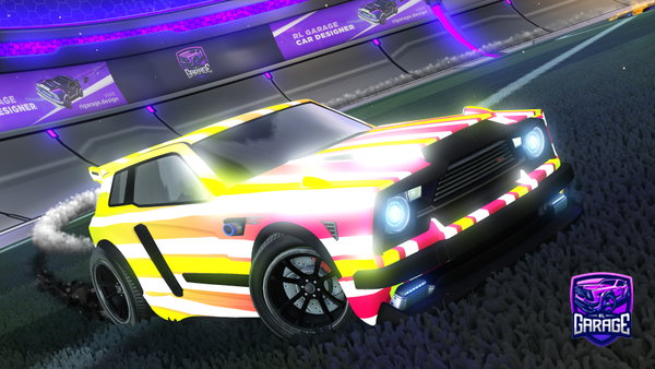 A Rocket League car design from INFINTY_Keyvan