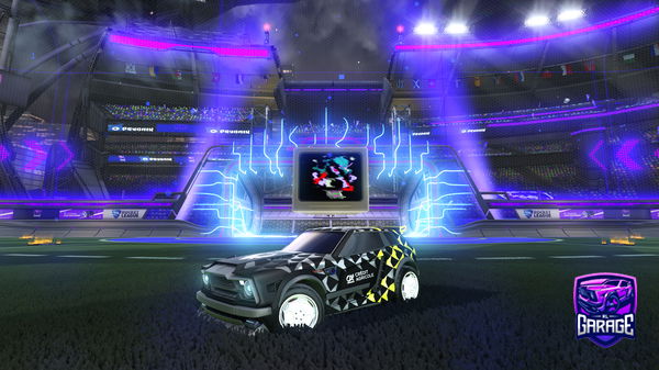 A Rocket League car design from lyviuus