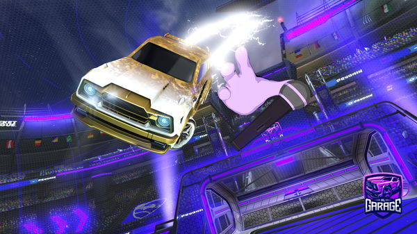 A Rocket League car design from SpecAngle