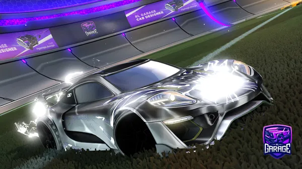 A Rocket League car design from Vortex96
