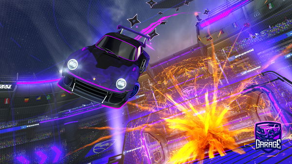 A Rocket League car design from aldrill