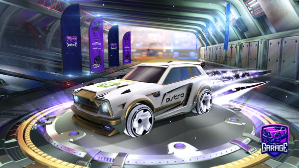 A Rocket League car design from MacMD