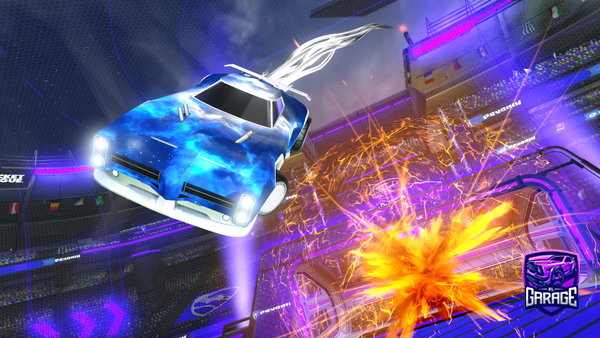 A Rocket League car design from MCFCMan2001
