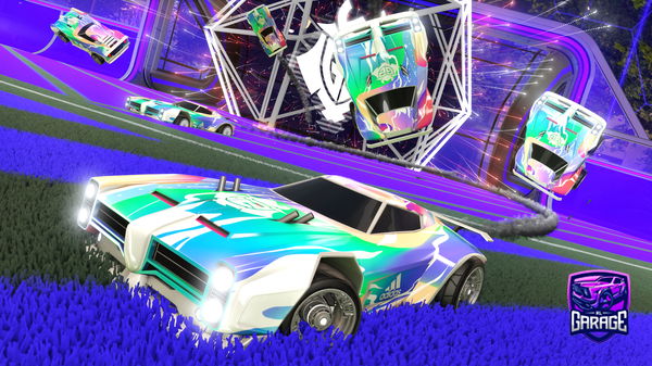 A Rocket League car design from AquaHyrx