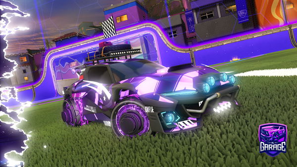 A Rocket League car design from RocketSus