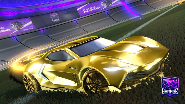 A Rocket League car design from Haid590