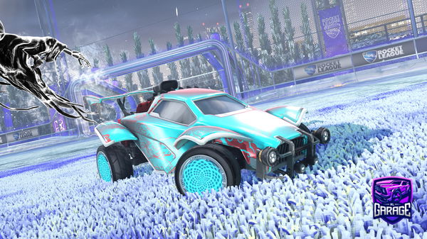 A Rocket League car design from rishyy