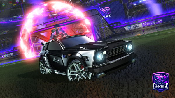 A Rocket League car design from Cami_is_ok