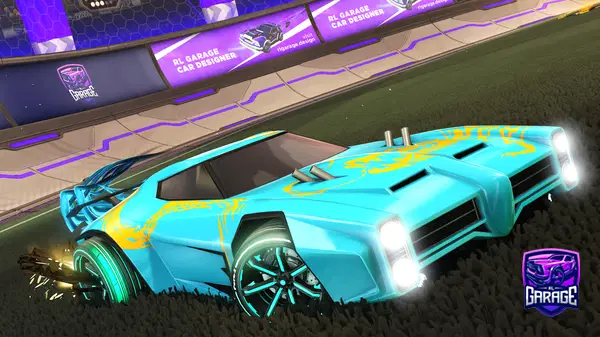 A Rocket League car design from Shooteo2313