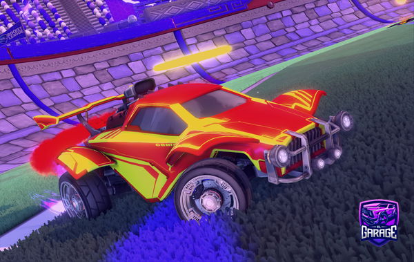 A Rocket League car design from Shaquille0atmeal