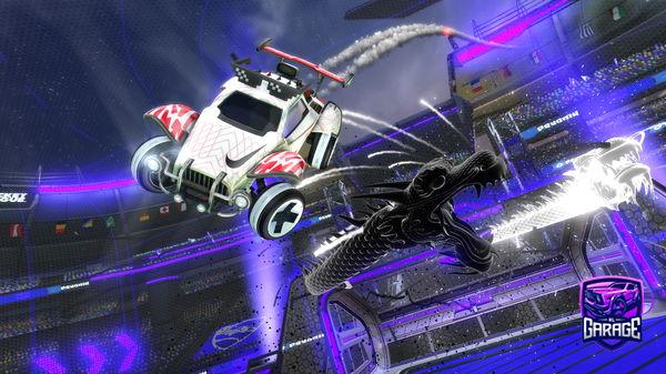 A Rocket League car design from Hardrock96