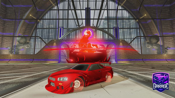 A Rocket League car design from Notrixsit