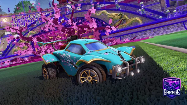 A Rocket League car design from AlanFlatline