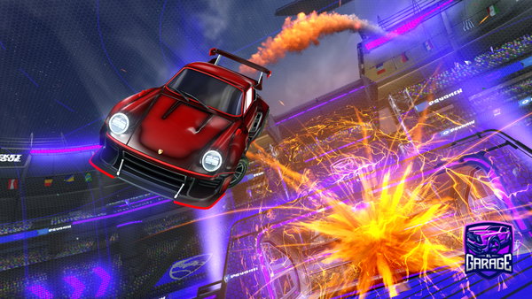 A Rocket League car design from D0fif21