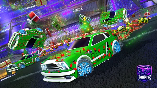 A Rocket League car design from SnowyDan