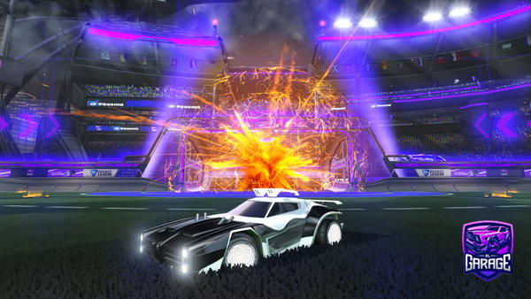 A Rocket League car design from vtrixss