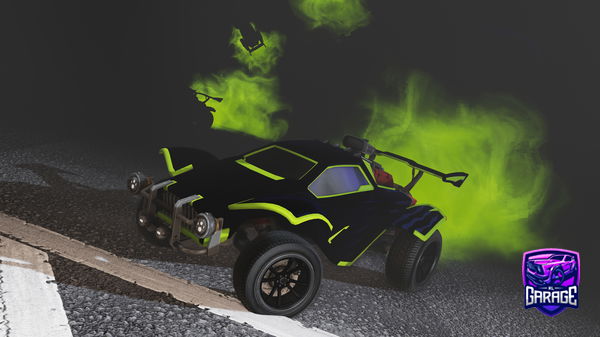 A Rocket League car design from Xlife_RC