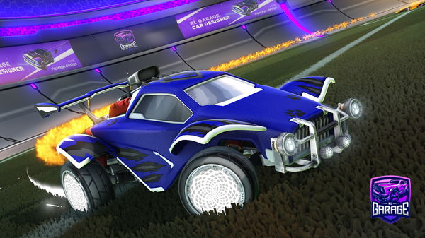 A Rocket League car design from Flixinz