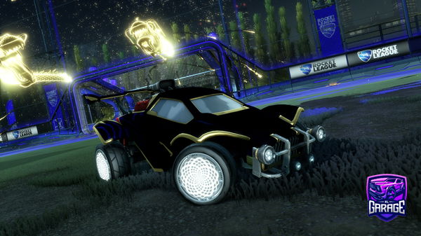 A Rocket League car design from Akasa